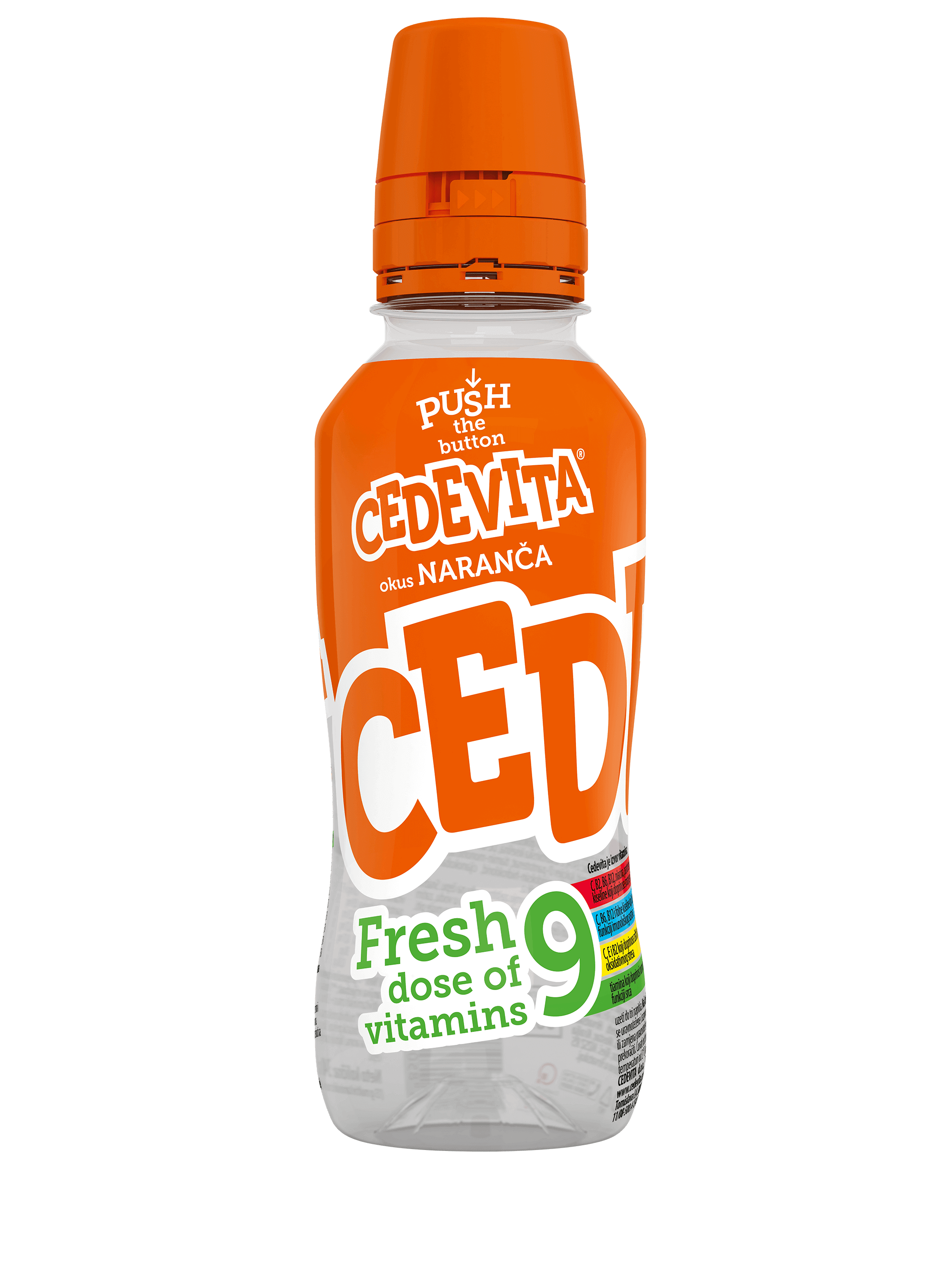 Napój cedevita o smaku pomaranczy 340ml
