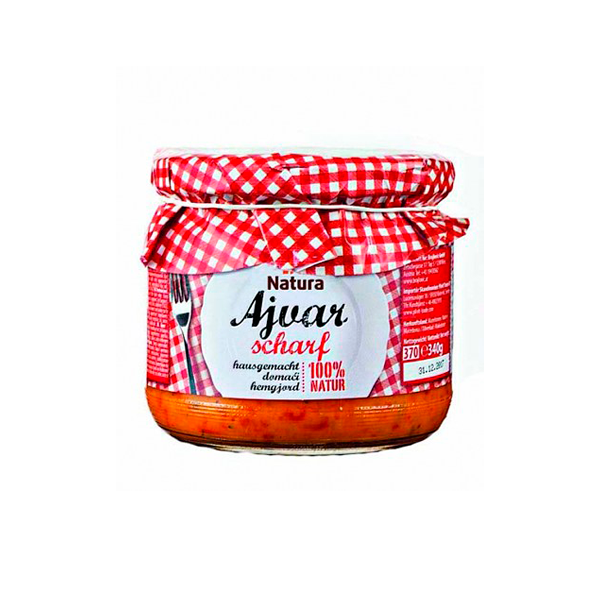 Natura ajvar domowy ostry
