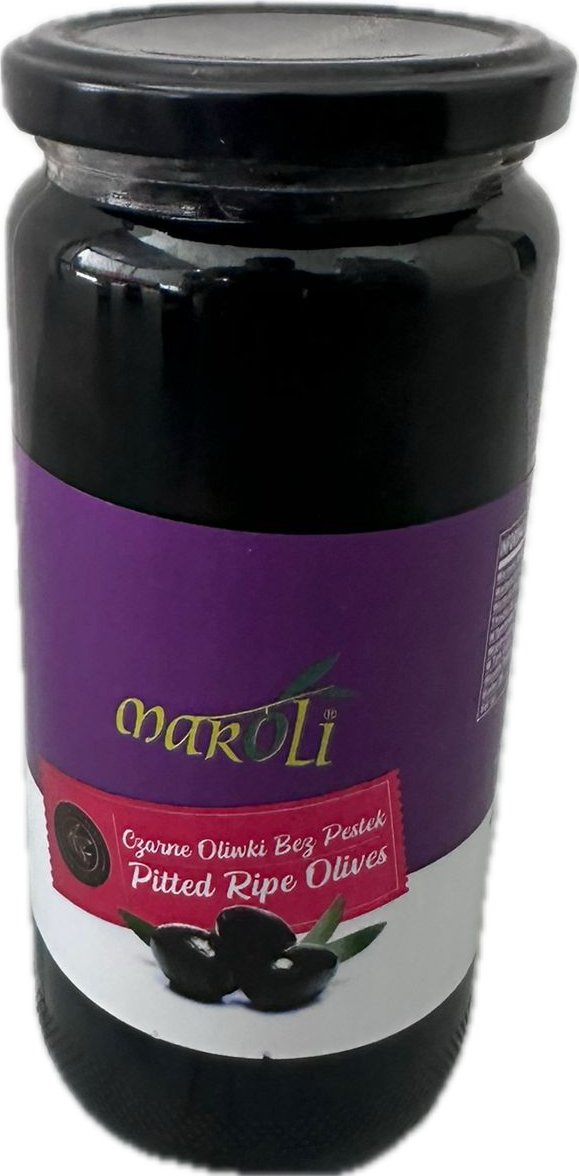 Oliwki czarne bez pestki – Słoik 250g
