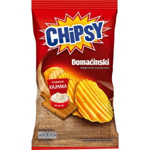 Chipsy Domaćinski sa ukusom kajmaka 160 g