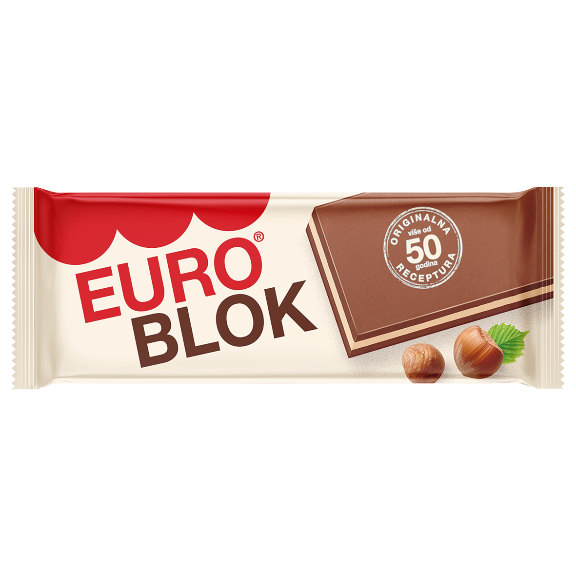 Eurocrem Blok - Klasyczny dwuwarstwowy krem - 90 g