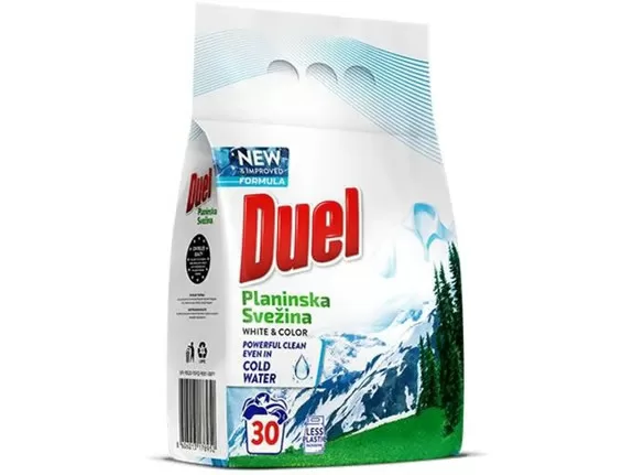 Proszek do prania Duel Górska Świeżość 2,7kg