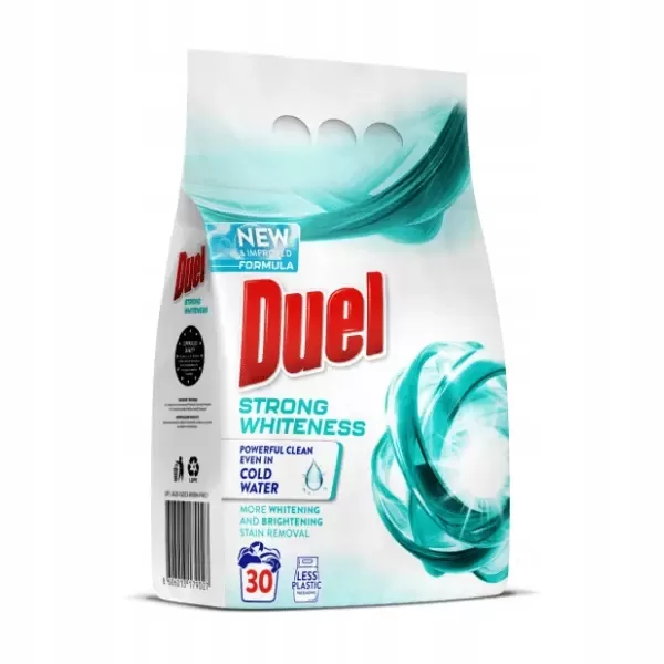 Proszek do prania Duel Strong whiteness 2,7kg