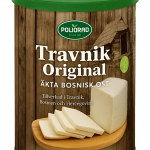 Poljorad Travnicki Sir 400g – Ser bałkański w solance