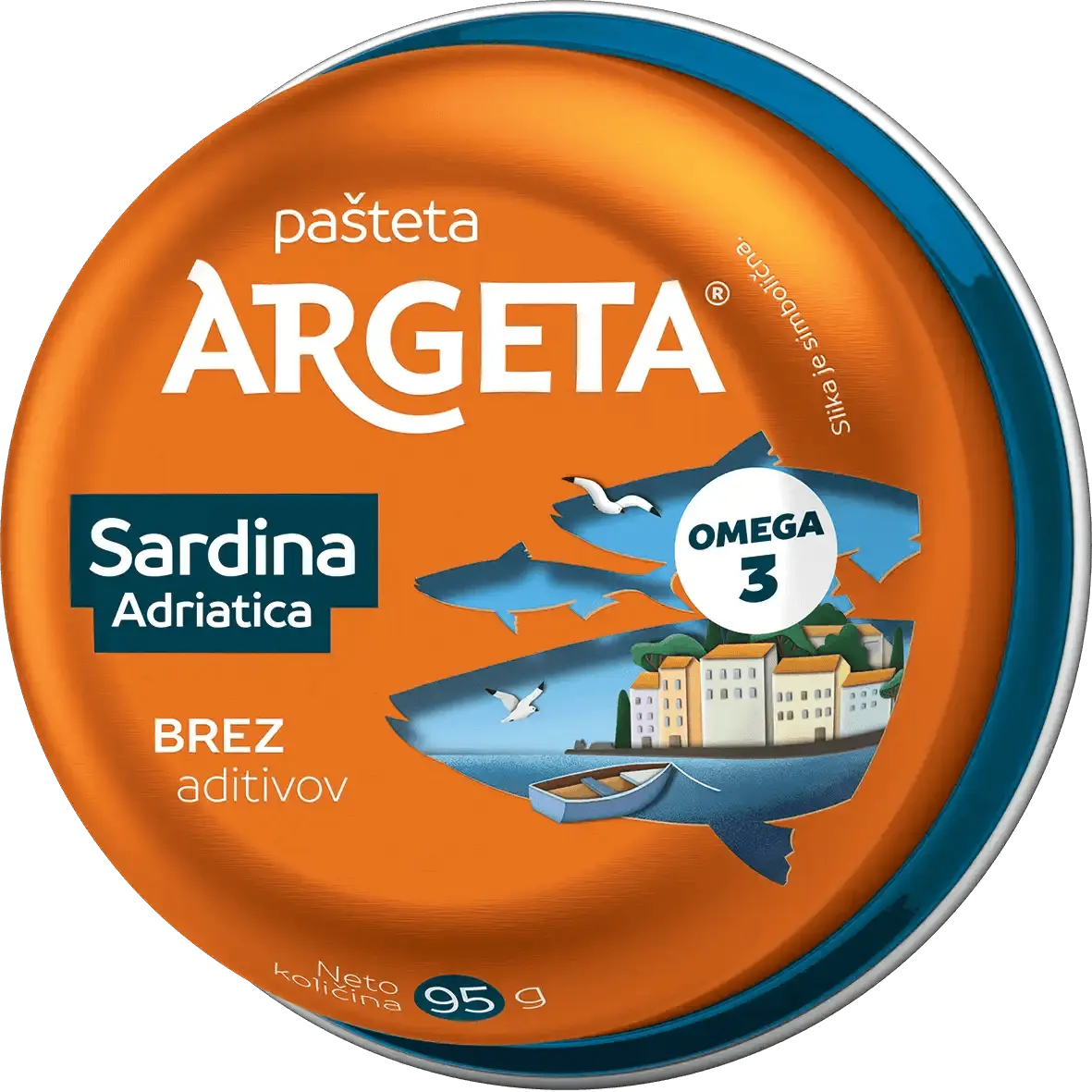 Pasta z sardynek adriatyckich ARGETA 95 g