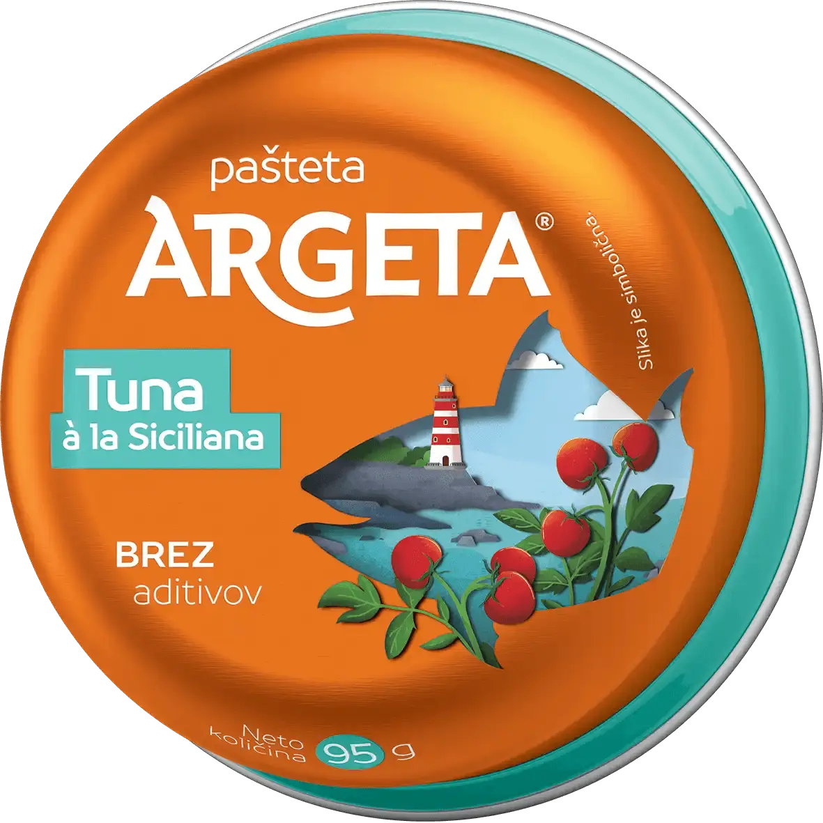Pasta z tuńczyka z suszonymi pomidorami ARGETA 95 g