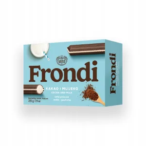 Wafle Frondi mleczno-kakaowe 250g Kras