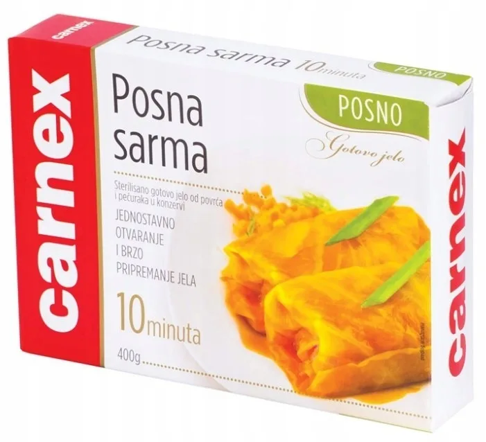 Gołąbki bałkańskie postne Sarma Posna Carnex 400 g