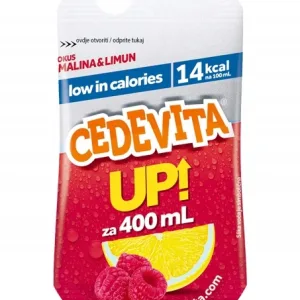 Cedevita Napój o smaku maliny i cytryn Opakowanie 19g