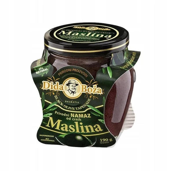 Pasta z czarnych oliwek Dida Boza 190g